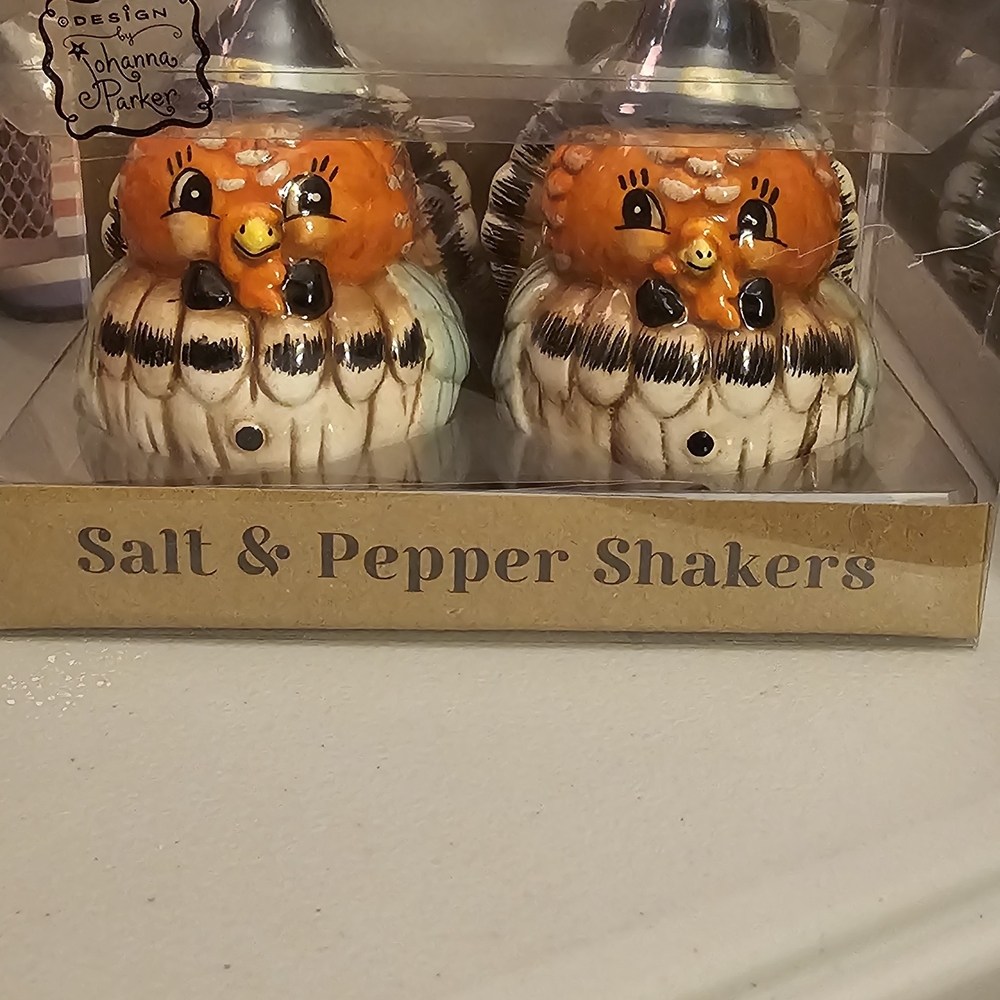 Joanna Parker Turkey Salt & Pepper Shakers